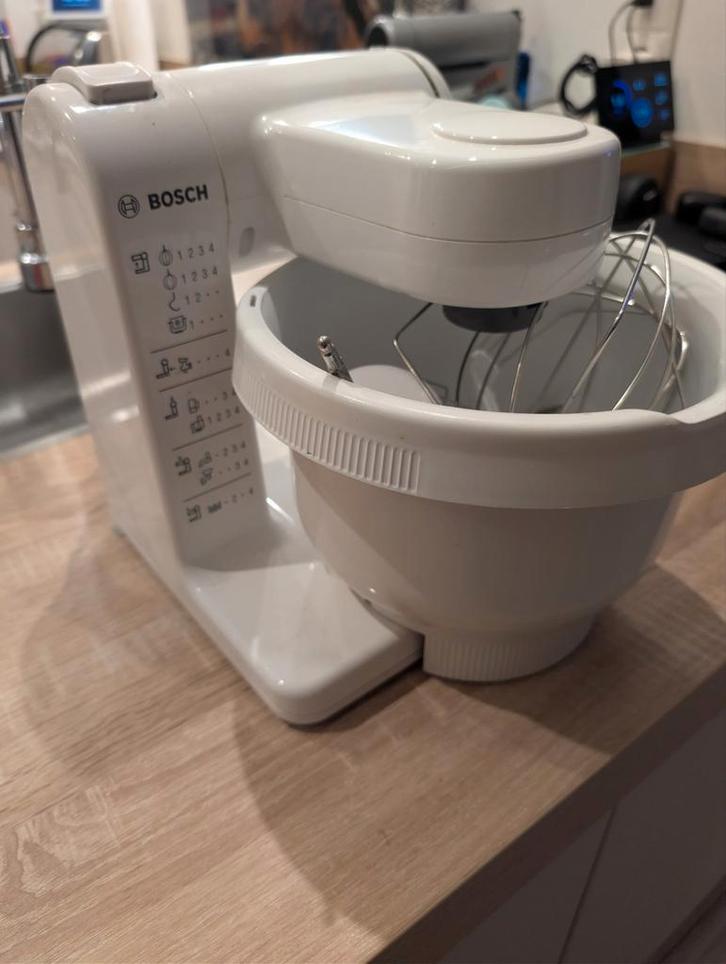 Bosch Keukenmachine MUM4405 - Perfect voor bakliefhebbers!, Witgoed en Apparatuur, Keukenmixers, Zo goed als nieuw, 2 tot 3 liter