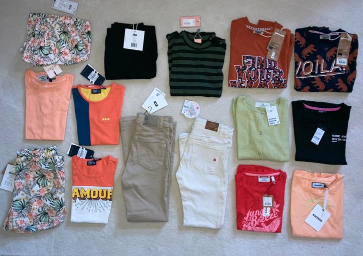 Nieuwe merkkleding meisje - maat 140/146-, Kinderen en Baby's, Kinderkleding | Kinder-kledingpakketten, Nieuw, Maat 140, Ophalen of Verzenden