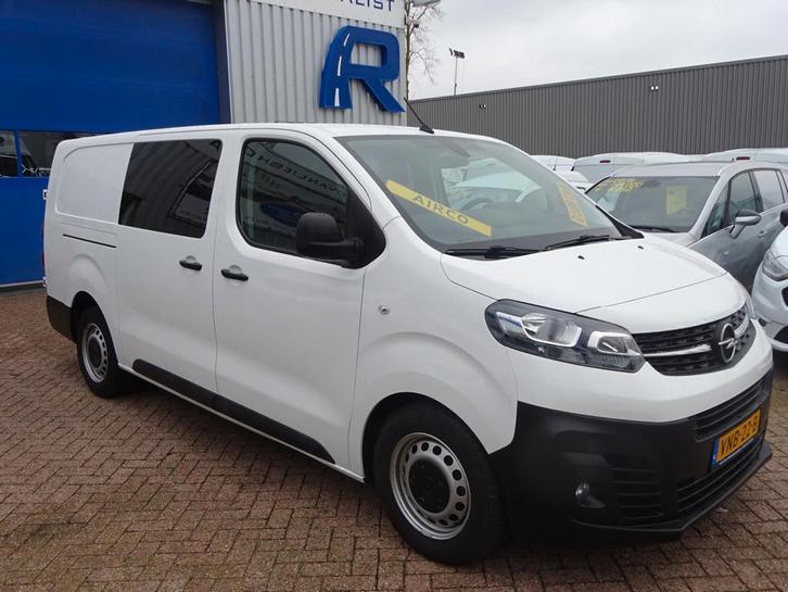 Opel Vivaro 2.0 CDTI L3H1 DUBBELE CABINE AIRCO NAVIGATIE CAM, Auto's, Bestelauto's, Bedrijf, Te koop, ABS, Airbags, Airconditioning