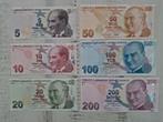 Turkije  Biljetten Set - UNC Kwaliteit, Postzegels en Munten, Ophalen of Verzenden, Overige landen