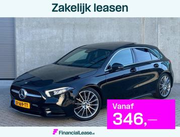 Mercedes-Benz A-klasse 200 AMG 163pk AUT 2018 Zwart PANORAMA beschikbaar voor biedingen