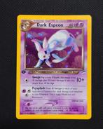 Dark espeon first edition, Ophalen of Verzenden, Losse kaart
