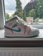 Nike jordan 1 mid multi knit (GS), Verzenden, Zo goed als nieuw, Nike, Veterschoenen