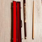 Mooie biljartkeu met koffer, Ophalen of Verzenden, Gebruikt, Keu of Ballen