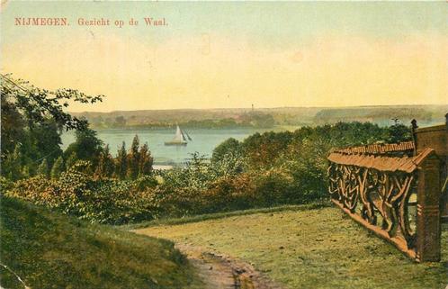 (388-227-015) Nijmegen Gezicht op de Waal, Verzamelen, Ansichtkaarten | Nederland, Gelderland, Verzenden