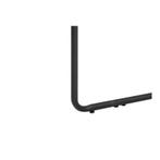 Salontafel lichtbruin/zwart MELOD, Overige materialen, 50 tot 100 cm, Rond, Nieuw
