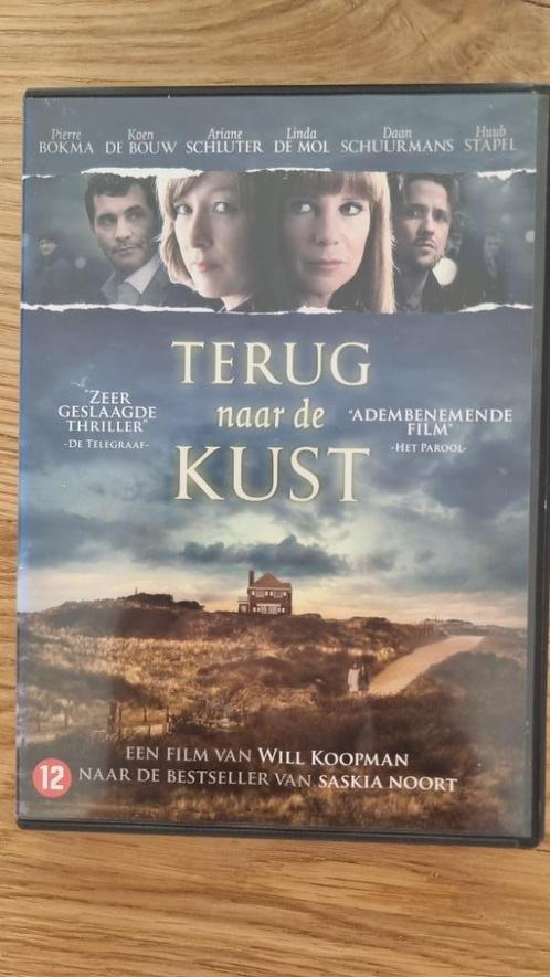 DVD Terug naar de Kust – thriller met Linda de Mol & Daan Sc, Cd's en Dvd's, Dvd's | Nederlandstalig, Zo goed als nieuw, Thriller