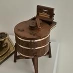 Antieke Houten Wasmachine Miniatuur, Ophalen of Verzenden