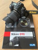 Nikon D90 af-s nikkor 18-105 lens en veel accessoires, Audio, Tv en Foto, Fotocamera's Digitaal, Ophalen of Verzenden, Gebruikt