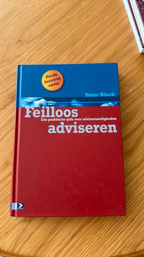 Peter Block - Feilloos adviseren, Boeken, Wetenschap, Zo goed als nieuw, Ophalen of Verzenden