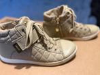 DKNY hoge sneaker - beige - maat 38,5, Beige, DKNY, Ophalen of Verzenden, Sneakers of Gympen