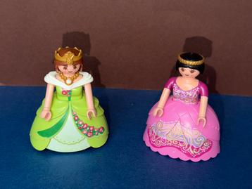 Okt 714: playmobil: poppetjes: prinsessen beschikbaar voor biedingen