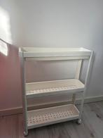 IKEA white storage trolley stellingkasten, Huis en Inrichting, Ophalen, Zo goed als nieuw