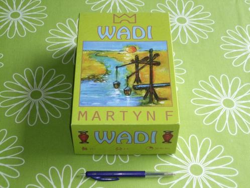 Wadi - strategisch spel van Martyn F, Hobby en Vrije tijd, Gezelschapsspellen | Overige, Zo goed als nieuw, Een of twee spelers