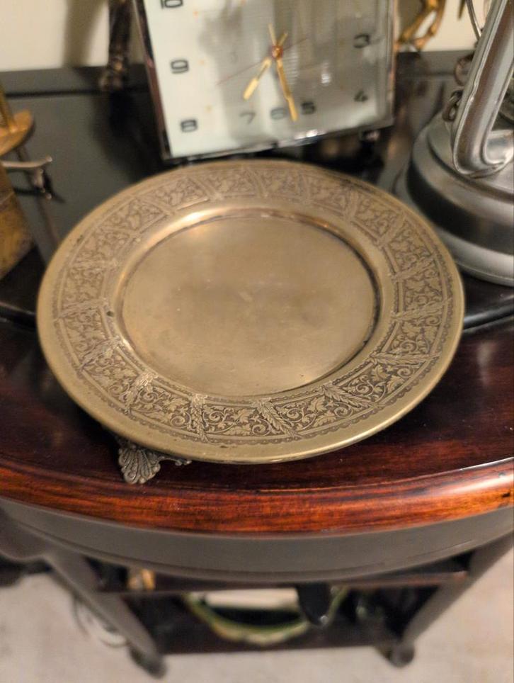 Antieke verzilverde schaal Lee & Wigfull (Sheffield,, Antiek en Kunst, Antiek | Schalen, Ophalen