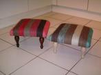 Weer een paar mooie footstools gemaakt !! - 02/20 - NIEUW !!, Huis en Inrichting, Banken | Voetenbanken en Poefen, Nieuw, Hout