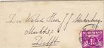 Poststuk Gestempelde Envelop Groningen - Delft 1928, Postzegels en Munten, Brieven en Enveloppen | Nederland, Ophalen of Verzenden
