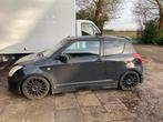 Suzuki Swift 1.5 3D 2006 Zwart, Auto's, Voorwielaandrijving, 15 km/l, 4 cilinders, Handgeschakeld