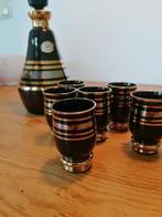 Art Deco likeurset. Boom ontwerp Paul Heller, Antiek en Kunst, Antiek | Glas en Kristal, Ophalen of Verzenden