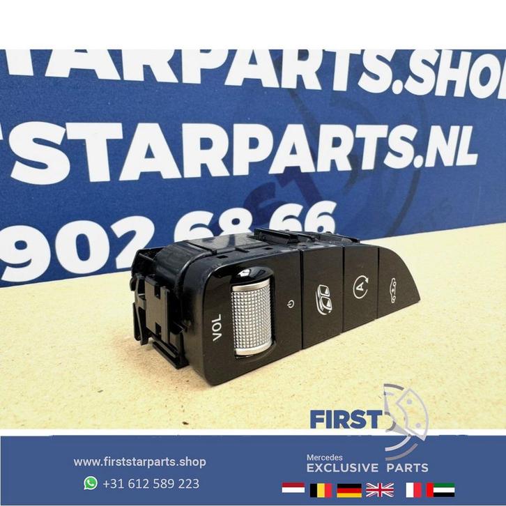 W205 C63 W253 GLC63 comand bediening knop L/R multimedia sch, Auto diversen, Tuning en Styling, Ophalen of Verzenden