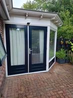 Serre 5 mtr breed, 3 mtr diepte, Doe-het-zelf en Verbouw, Kozijnen en Schuifpuien, Ophalen, Gebruikt, Hout, 225 cm of meer