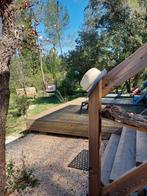 Na zomeren in Zuid-Frankrijk - chalet te huur, In bos, 2 slaapkamers, Recreatiepark, Languedoc-Roussillon
