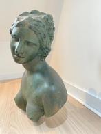 Buste beeld vrouwen gezicht, Antiek en Kunst, Ophalen
