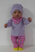 poppenkleertjes babypop born 43cm (herfst setje ), Verzenden, Nieuw, Babypop