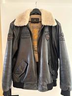 PME Legend Leren Flight Jacket - Maat XL, Zwart, Maat 56/58 (XL), Ophalen of Verzenden, Zo goed als nieuw