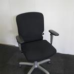 Comforto 7783 Bureaustoel Zwart Lichtgrijs Voetkruis, Gebruikt, Zwart, Ophalen of Verzenden, Bureaustoel