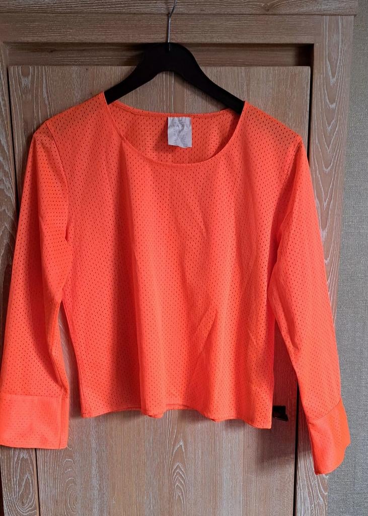 Knal oranje shirt, maat 40, Ophalen of Verzenden, Zo goed als nieuw, Maat 38/40 (M), Oranje of Koningsdag