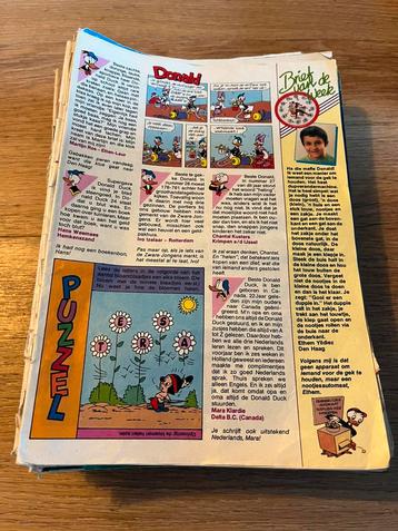 39x Donald Duck zonder voorkant beschikbaar voor biedingen