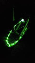 Fietswiel verlichting/duel bikelighting/groene Fietswiel ver, Fietsen en Brommers, Fietsaccessoires | Fietsverlichting, Ophalen of Verzenden