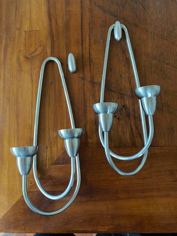 2 stuks Georg Jensen wandkandelaar Swing beschikbaar voor biedingen