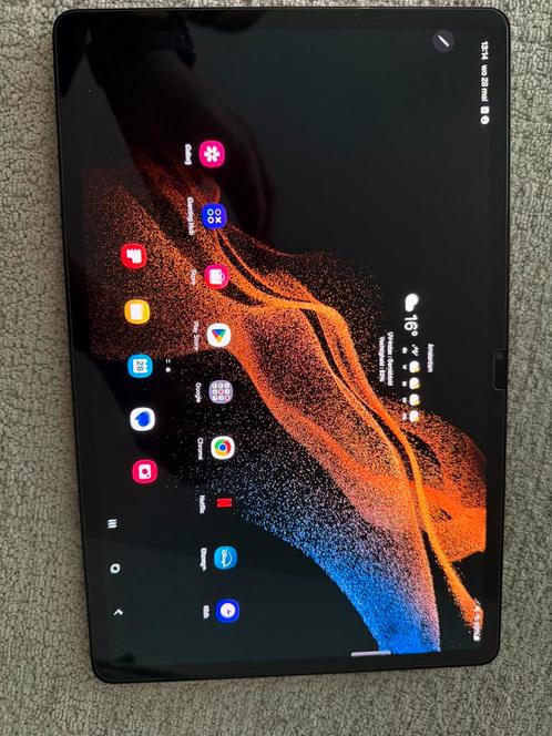 Samsung Tab S8+ SMX800 12.4 inch 256GB + Protective cover, Computers en Software, Android Tablets, Zo goed als nieuw, Wi-Fi, 12 inch