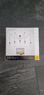Lucide hanglamp Fix Multiple zwart 5  E27, Huis en Inrichting, Lampen | Hanglampen, Ophalen of Verzenden, Nieuw, Minder dan 50 cm
