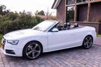 Audi A5 2.0 Tfsi 165KW Cabrio S-tr 2014 Wit, Auto's, 4 cilinders, 4 stoelen, Wit, Leder