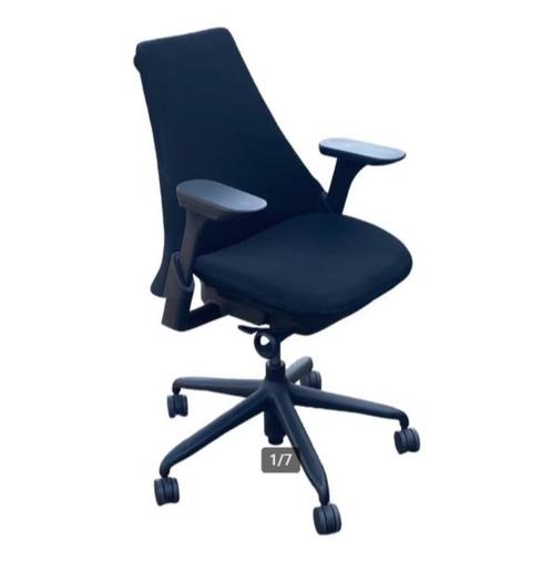 Herman Miller Sayl Bureaustoel Zwart 3D armleggers, Huis en Inrichting, Bureaustoelen, Gebruikt, Bureaustoel, Zwart, Ergonomisch