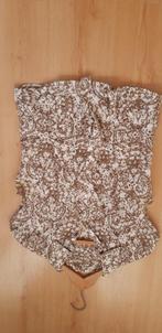 Blouse en Rok, Just B, mt.M, Kleding | Dames, Maat 38/40 (M), Wit, Ophalen of Verzenden, Zo goed als nieuw