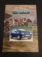 Brochure Renault Clio Longchamp 1997, Boeken, Auto's | Folders en Tijdschriften, Ophalen of Verzenden, Zo goed als nieuw, Renault