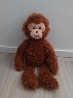Knuffel Hema aap fluffy bruin K7241, Kinderen en Baby's, Ophalen of Verzenden, Zo goed als nieuw, Beer