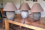 Te koop 3x schemerlamp, Ophalen, Rond, 50 cm of meer, Landelijk