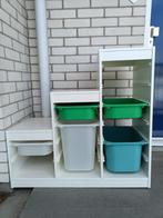 Trofast opbergcombinatie met bakken, Kinderen en Baby's, Kinderkamer | Commodes en Kasten, Ophalen, Kast, Zo goed als nieuw, 75 tot 100 cm