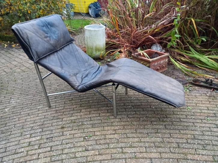 Vintage chaise Longue , fauteuil door Tord Björklund, Verzamelen, Retro, Huis en Inrichting, Ophalen