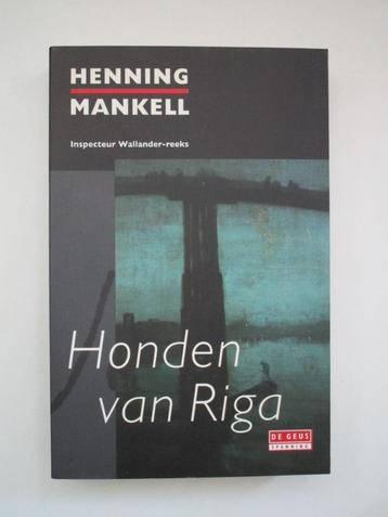 Nr.186: Boeken Thrillers van Henning Mankell - Honden van Ri beschikbaar voor biedingen