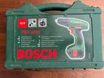 Bosch accu boormachine, Doe-het-zelf en Verbouw, Gereedschap | Boormachines, Ophalen, Gebruikt, Boor- en Schroefmachine, Variabele snelheid