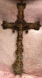 Antiek herdenkings kruis ca 1880 ., Ophalen of Verzenden