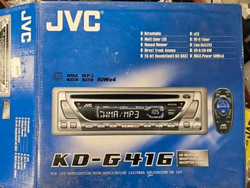 JVC KD-G416 Autoradio CD MP3 beschikbaar voor biedingen