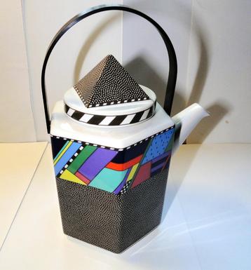 Vintage Rosenthal porseleinen koffiepot Memphis stijl beschikbaar voor biedingen