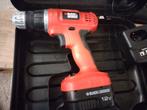 Accu boormachine Black&Decker, Doe-het-zelf en Verbouw, Gereedschap | Boormachines, Ophalen of Verzenden, Zo goed als nieuw, Boormachine